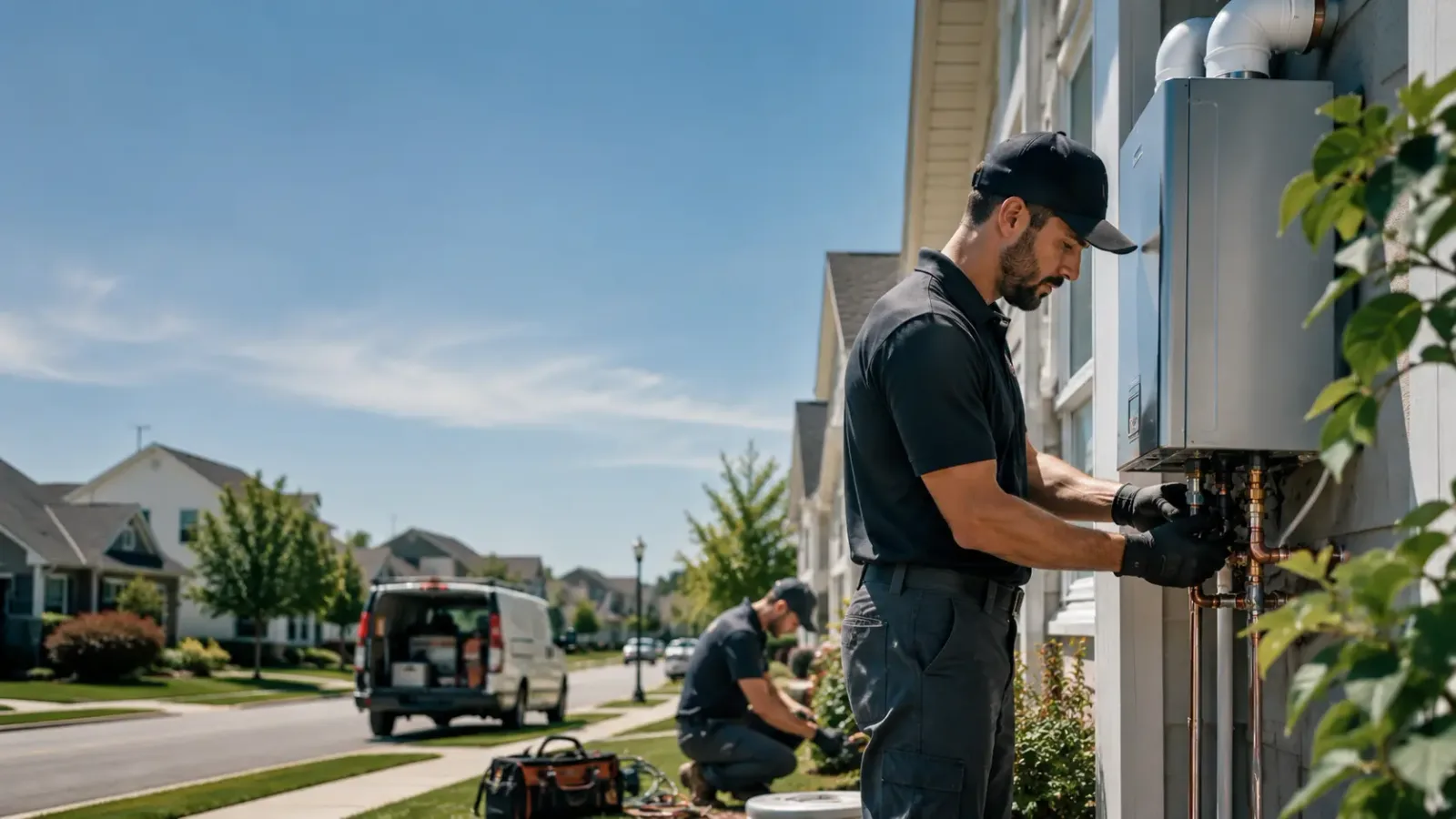 Tankless Water Heater Installation in Celina, TX